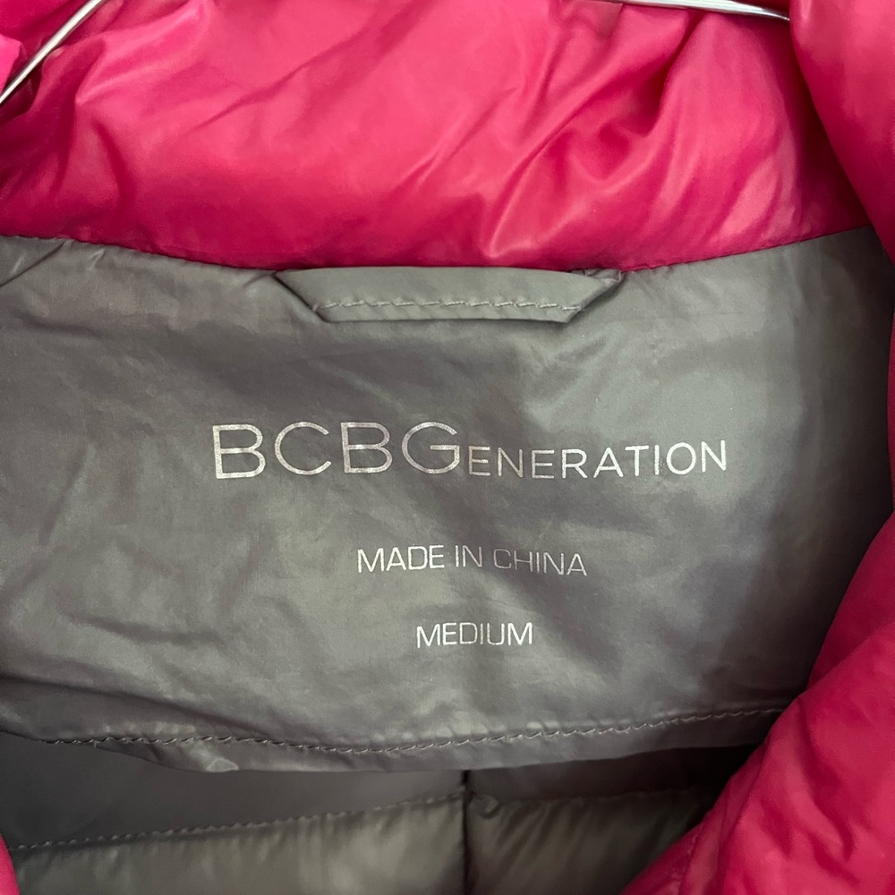 Bcbgeneration Pink Puffer Jacket - image 2
